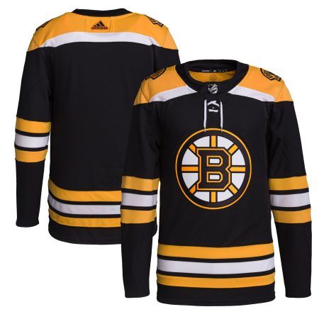 Boston Bruins adidas Home Primegreen Authentic Pro Jersey - Black